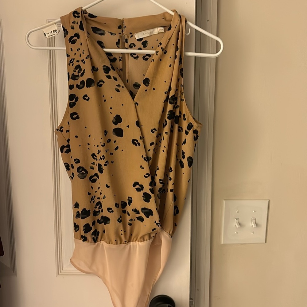 Cheetah body suit